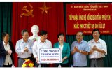 Đoàn công tác Ủy ban Mặt trận Tổ quốc Việt Nam tỉnh Bình Dương: Đến thăm và hỗ trợ nhân dân tỉnh Phú Yên bị thiệt hại do bão lũ