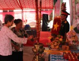 Ban Liên lạc Hội đồng ngũ 86 Lạc An, huyện Bắc Tân Uyên: Tổ chức Lễ tưởng niệm 39 liệt sĩ hy sinh trên mặt trận Campuchia