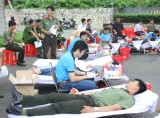 Đoàn Thanh niên Công an tỉnh: Tổ chức ngày hội hiến máu tình nguyện năm 2016
