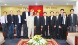 Provincial leaders receive co-founder cum Vice-Chairman of ICF