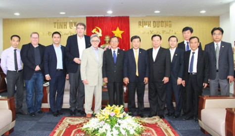 Provincial leaders receive co-founder cum Vice-Chairman of ICF - Báo ...