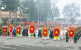 Lãnh đạo tỉnh viếng Nghĩa trang liệt sỹ nhân ngày thành lập Quân đội Nhân dân Việt Nam