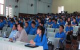 Hơn 300 cán bộ đoàn học tập, quán triệt Nghị quyết Hội nghị lần thứ tư BCH Trung ương Đảng (khóa XII)