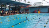TX.Bến Cát: Gần 200 vận động viên tham gia giải bơi lội Hội khỏe Phù Đổng