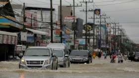 Thai floods kill 21 and hit rubber production