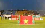 Lãnh đạo tỉnh dự khán và động viên đội Becamex Bình Dương ra quân vòng 1 V-League 2017