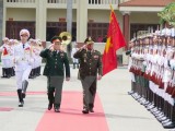 Đoàn Bộ trưởng Bộ Quốc phòng Vương quốc Campuchia thăm Việt Nam