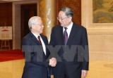 Chinese senior officials hail visit by Vietnam’s Party leader