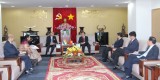 Lãnh đạo tỉnh tiếp Đại sứ Ấn Độ tại Việt Nam