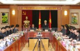 Tổng Bí thư Nguyễn Phú Trọng làm việc với Ban Kinh tế Trung ương