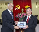 省领导会见印度驻越南大使