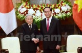 Chủ tịch nước Trần Đại Quang hội kiến với Nhà vua Nhật Bản Akihito