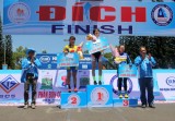 Kết quả chặng 2, giải đua xe đạp nữ quốc tế Bình Dương mở rộng 2017: VĐV Miyoko (Nhật Bản) một mình về đích