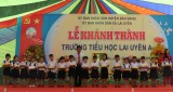 Bàu Bàng: Khánh thành, đưa vào sử dụng trường tiểu học Lai Uyên A