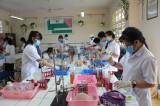 54 học sinh dự thi thực hành thí nghiệm Lý-Hóa-Sinh