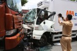 2 vụ tai nạn giao thông liên quan đến xe container trong vòng 30 phút