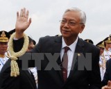 Myanmar President begins visit to China