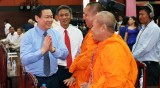 越南政府副总理王廷惠向朔庄省高棉族同胞致以新年祝福