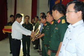 Năm 2017, công tác tuyển chọn và gọi công dân nhập ngũ đạt 100% chỉ tiêu