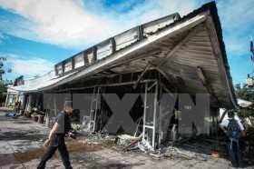Waves of attacks across southern Thailand