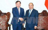 越南政府总理阮春福会见韩国现代汽车集团总裁