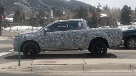 Ford Ranger thế hệ mới lộ diện trên đường thử