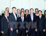 Thủ tướng gặp gỡ lãnh đạo 21 doanh nghiệp hàng đầu thế giới