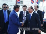 越南政府总理阮春福圆满结束出席2017年世界经济论坛东盟峰会之旅