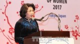 越南国家副主席邓氏玉盛出席全球妇女峰会闭幕式