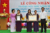 An Dien, Mang Non preschools meet first-degree national standards