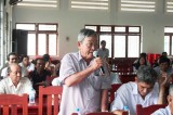 Đại biểu HĐND tỉnh tiếp xúc cử tri tại phường Tân Định, TX Bến Cát