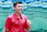 Nam placed second in Singapore tennis event