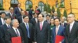 越南国家主陈大光会见2017-2020年任期越南驻外大使、总领事