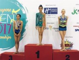 Gymnast My wins gold, silver in Singapore Open