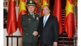 越南政府总理阮春福会见中共中央军委副主席范长龙