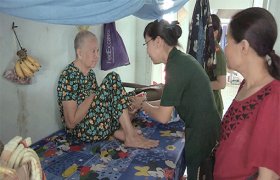 “Đóa hồng” của lực lượng vũ trang tỉnh