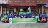 Trường Đại học Thủ Dầu Một xuất quân chiến dịch Thanh niên tình nguyện hè 2017
