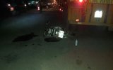 Xe máy tông vào đuôi xe container, một người chết