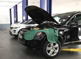Bên trong xưởng dịch vụ của Volkswagen tại Việt Nam