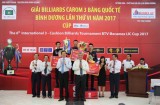 Kết thúc Giải Billiards Carom 3 băng Quốc tế Bình Dương lần VI năm 2017 Cúp BTV - Becamex IJC: Gay cấn và quyết liệt trận chung kết