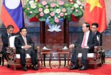 President Quang hails Lao Vice President’s visit