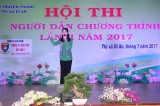 Chung kết Hội thi Người dẫn chương trình TX.Dĩ An lần 2 - năm 2017: Võ Thị Ngọc Sen đoạt giải nhất