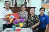 Thành đoàn Thủ Dầu Một: Phối hợp thăm và tặng quà cho hội viên Hội Cựu TNXP