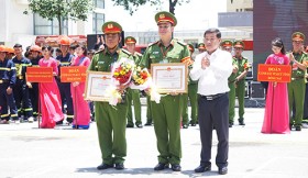 Hội thi thể thao nghiệp vụ cứu nạn cứu hộ lần thứ I năm 2017 - Cụm thi số 8: Phòng số 2 Cảnh sát PCCC Bình Dương đoạt giải nhất toàn đoàn