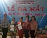 Hội LHPN xã Bình Mỹ, huyện Bắc Tân Uyên: Thành lập chi hội nữ công nhân nhà trọ