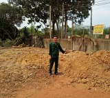 Cựu chiến binh Võ Ngọc Hào:  Hiến đất làm đường, xây dựng nông thôn mới