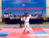 135 vận động viên tham gia Giải vô địch Karatedo tỉnh Bình Dương 2017