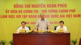 越南政府总理阮春福莅临越南国家油气集团调研