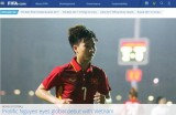 越南一女足运动员登上国际足联网页