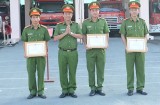 Cảnh sát PC&CC tỉnh: Khen thưởng các cá nhân có thành tích xuất sắc trong cuộc thi tuyên truyền